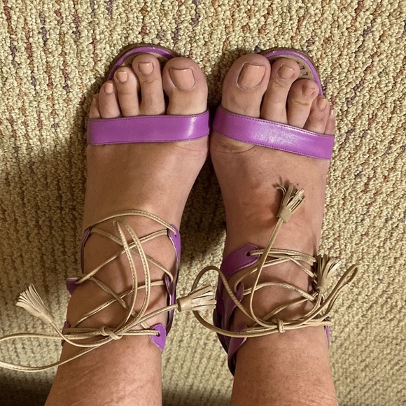 HP 💜 Manolo Blahnik heels 39.5 - Picture 3 of 6